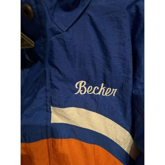 Vintage Apex One Pro Line NFL Denver Bronco 1/2 Zip Jacket Coat Mens Large FLAW - Picture 4 of 15